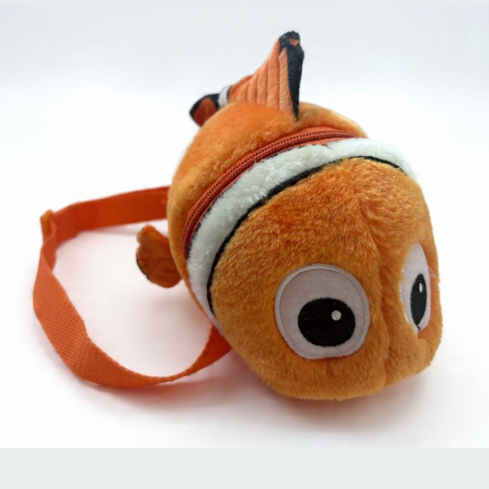 Rare Y2K Disney Pixar Finding Nemo Plush Backpack Vintage Kids Backpack - Picture 2 of 4
